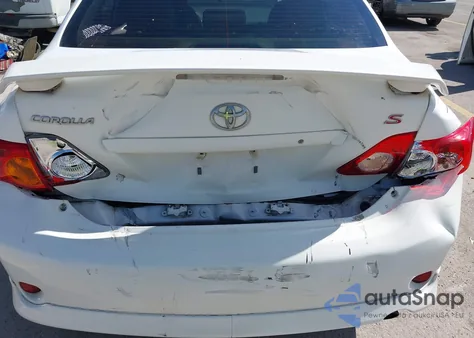 2010 Toyota Corolla S из США, поврежденный, VIN 2T1BU4EE8AC496150